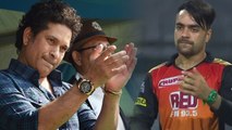 IPL 2018 : Sachin Tendulkar praises Rashid Khan, calls his best T20 spinner | वनइंडिया हिंदी