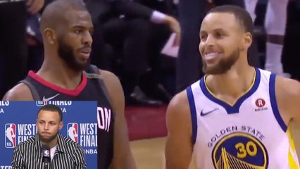 Stephen Curry’s FIRE Response to Chris Paul SHIMMYING In His Face