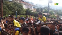 Torcedores tentam entrar na Granja e causam confusão antes de treino da Seleção