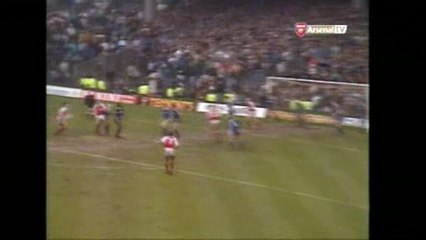 Arsenal - Luton Town 25-02-1989 Division One