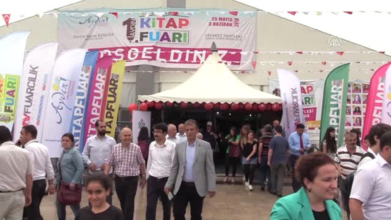 1. Aydın Kitap Fuarı Açıldı
