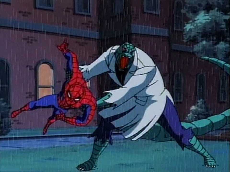 Spider-Man 1994 The Animated Series Season 1 Episode 1  Night of the Lizard