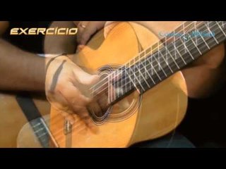 "EXERCÍCIO" Digitação Com Polegar no Violão - Cordas e Música