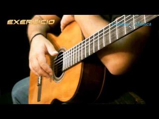 "EXERCÍCIO" Digitação Com Apoio no Violão - Cordas e Música