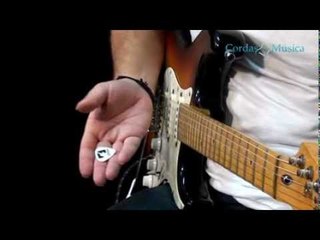 Segurando a Palheta na Guitarra - Cordas e Música (Farofa) - Aul.07/Guit./Mod.1