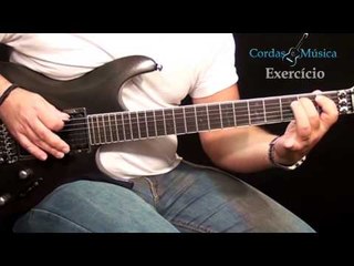 EXERCÍCIO (nível 2) Saltos pelo Braço da Guitarra - Cordas e Música (Farofa) - Aul.12/Guit./Mod.2