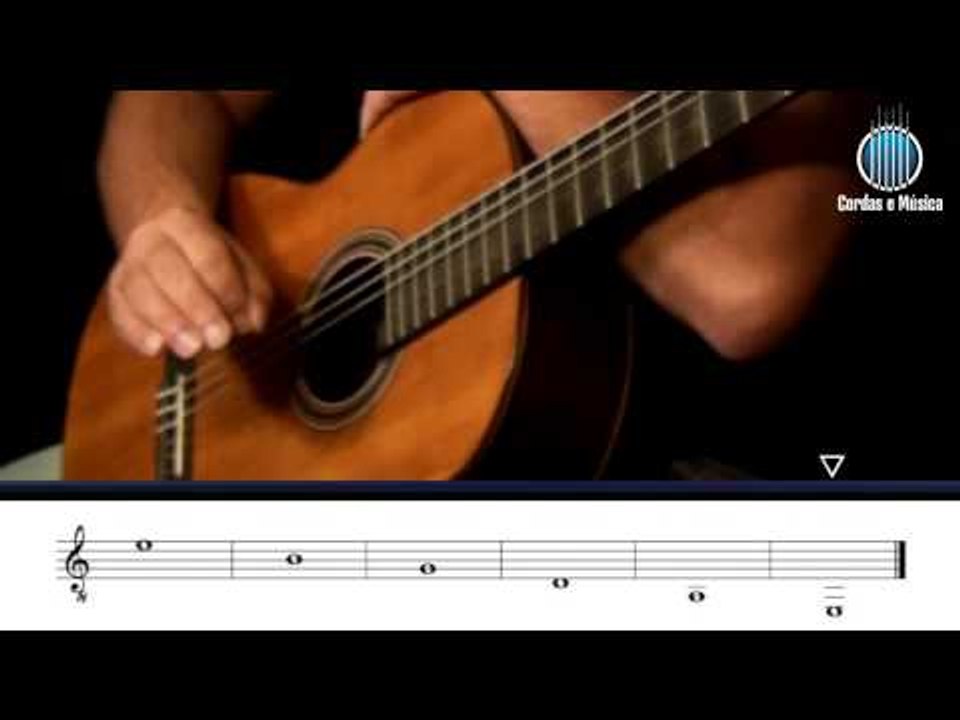 Leitura para Violão/Guitarra - Cordas Soltas (Aula 1) - Cordas e Música - Aul.01/Leit./V.G.