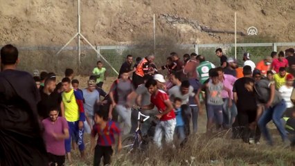 Gazze sınırında yaralananların sayısı 109'a yükseldi (2) - GAZZE