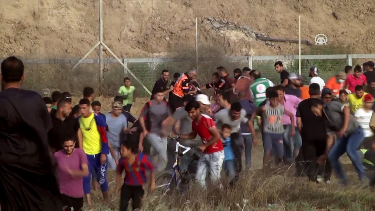 Gazze sınırında yaralananların sayısı 109'a yük...