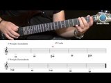 Guitarra (AULA GRATUITA) Leitura Musical para Guitarra 1ª Lição (Parte1) - Cordas e Música