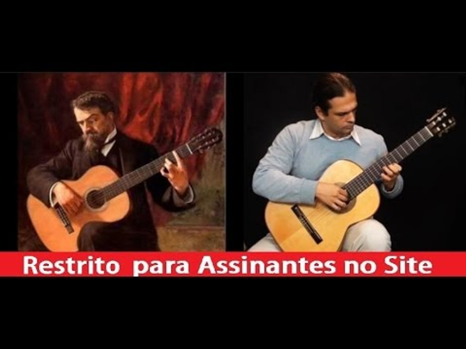 Adelita - Francisco Tárrega (Aula de Violão Clássico) - Cordas e Música