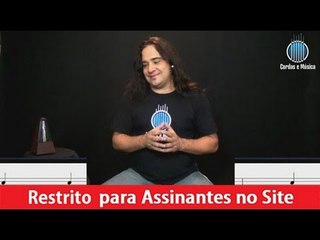 Cajon - Primeiros toques no Cajon  (parte 3) - Cordas e Música