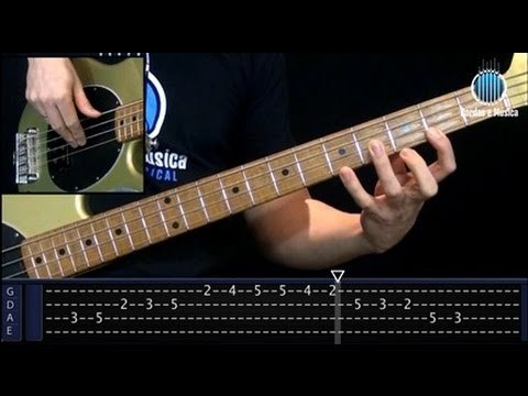 Contrabaixo (AULA GRATUITA) Conhecendo as Escalas Maiores - Cordas e Música