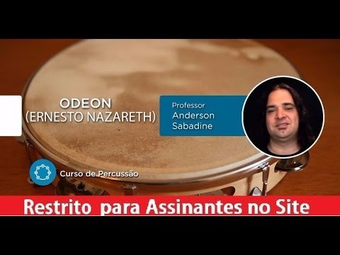 Acompanhamento de Pandeiro - Odeon (Ernesto Nazareth) - Cordas e Música