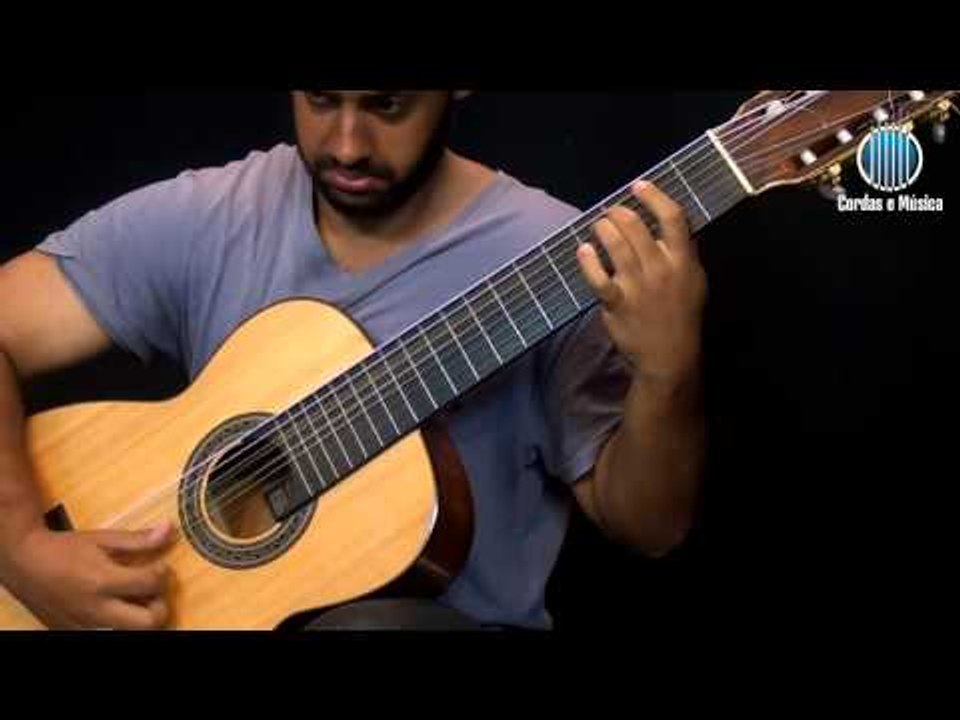 Violão 8 Cordas (AULA GRATUITA) Demonstrando as Baixarias na Valsa - Cordas e Música