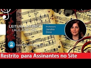 Leitura Rítmica - Aula Nº04 - Cordas e Música