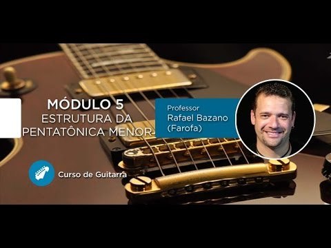 Guitarra (AULA GRATUITA) Estrutura da Escala Pentatônicas Menor - Cordas e Música
