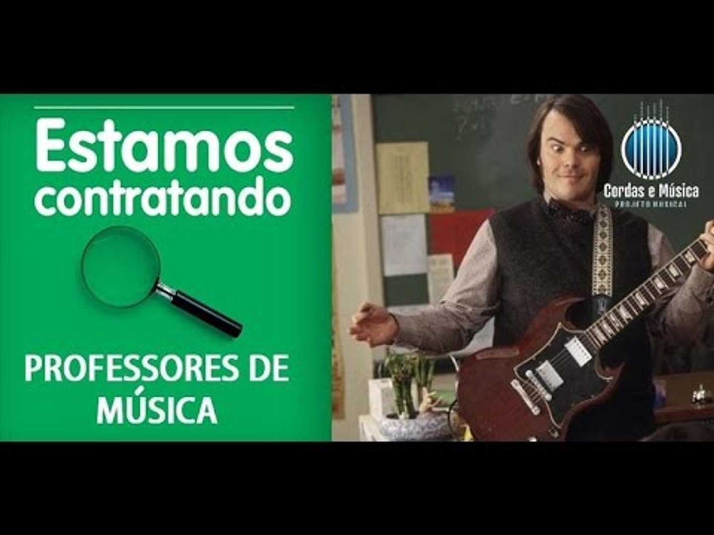 Estamos CONTRATANDO Professores de Música - Cordas e Música