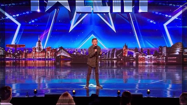 KID SINGER Calum Courtney Gets Standing Ovation on Britain's Show Talent 2018 | Show Talent Global