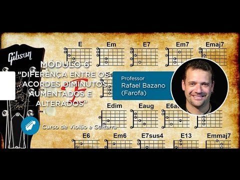 Diferença entre os Acordes de 5ª Dim, 5ª Aum e 5ª Aug no Violão e Guitarra (AULA GRATUITA)