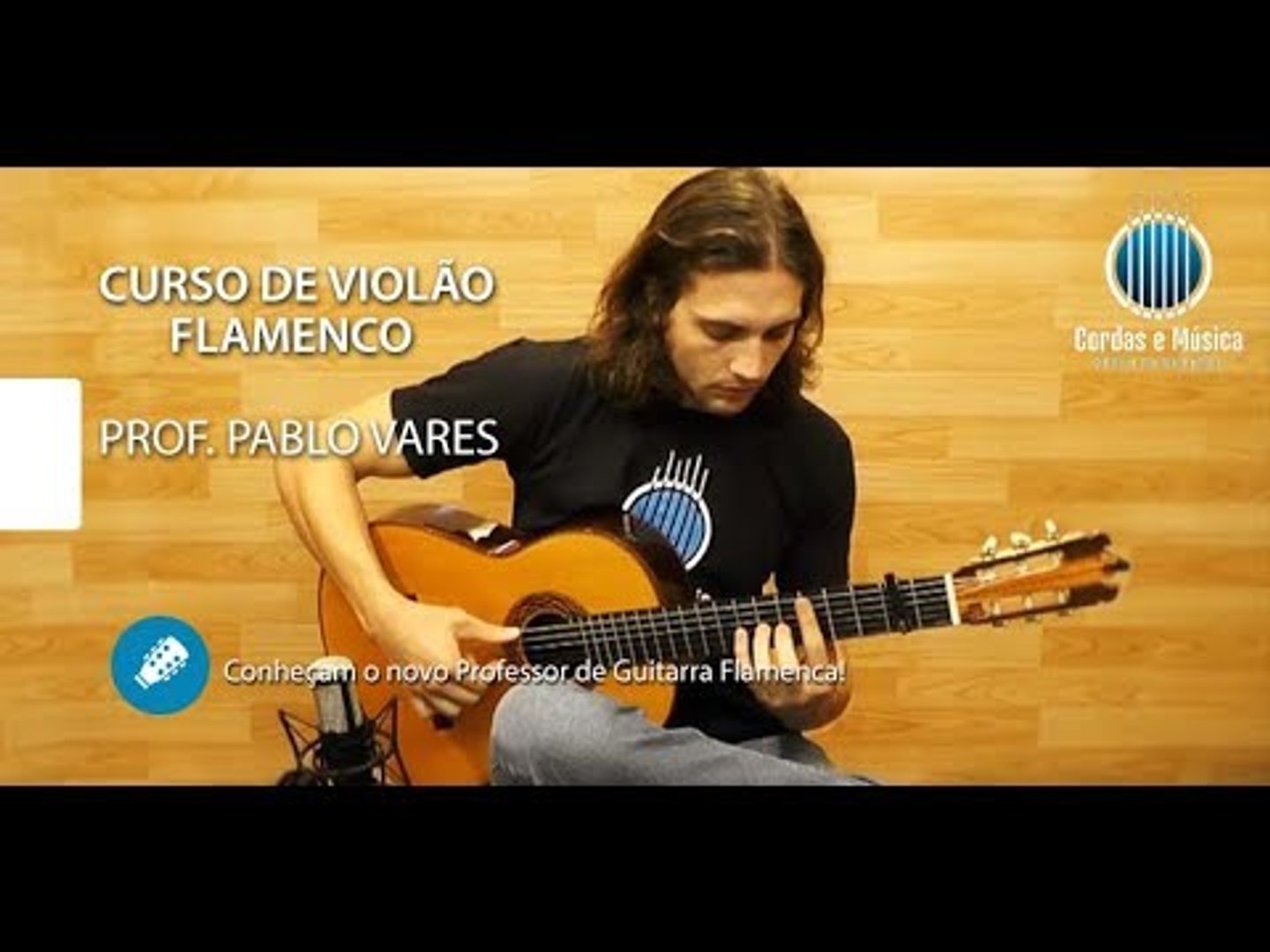 Pablo Vares - Novo Professor de VIOLÃO FLAMENCO no Cordas e Música