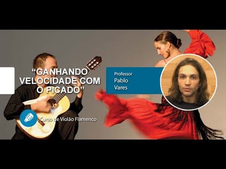 Violão Flamenco - Ganhando Velocidade com o Picado - Cordas e Música