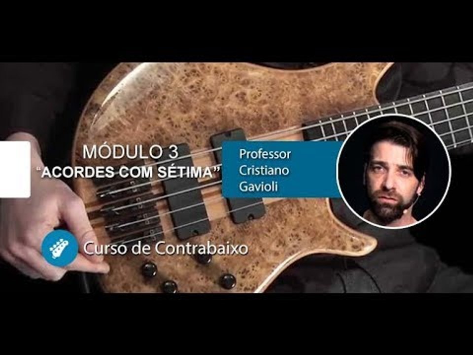 Contrabaixo - Acordes com Sétima - Cordas e Música