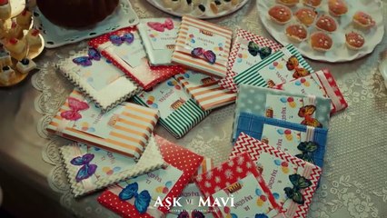 Aşk ve Mavi 67.Bölüm - Ali’nin, Çiçek bebeğe yaş günü hediyeleri!