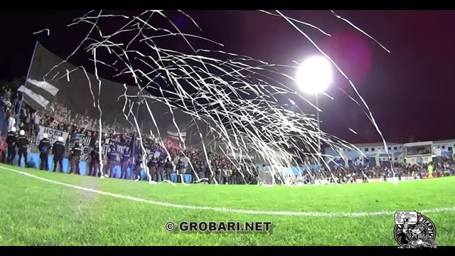Grobari & Saša Ilić - FUDBALSKI TO JE HRAM ! (Rolne i strobovi)