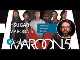 Maroon 5 - Sugar (AULA GRATUITA DE TECLADO) - Cordas e Música