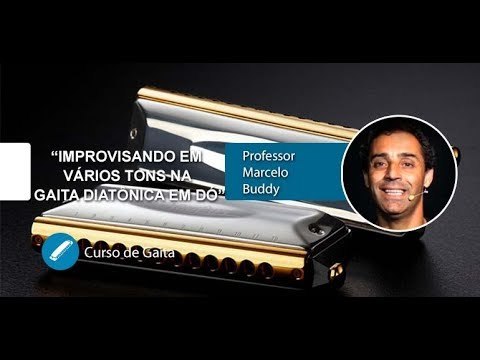Gaita - Improvisando em Vários Tons na Gaita Diatônica em Dó - Cordas e Música