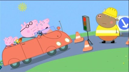 Peppa Pig Season 3 Episode 26 ✿Digging up the Road✿