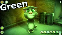 Learn Colors With Talking Tom 2017 HD Funny Animals Compilation