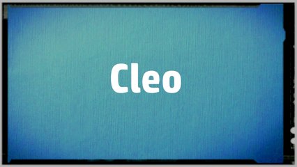 Significado Nombre CLEO - CLEO Name Meaning