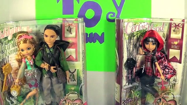 Ever After High Review Round-Up #2: Cerise Hood, Ashlynn Ella, Hunter Huntsman! by Bins Toy Bin