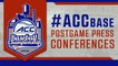 ACC Postgame Press Conference: Georgia Tech vs. North Carolina