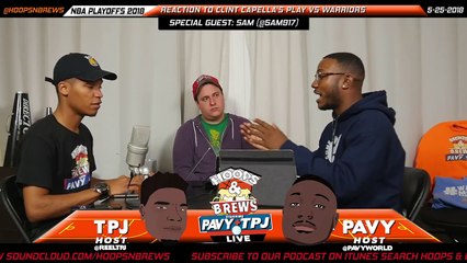 Clint Capella Dominating the Warriors ? | Hoops N Brews