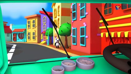 Roues sur le bus - Chansons pour bébés - Wheels On The Bus - Baby Rhyme - Children Rhyme & Song