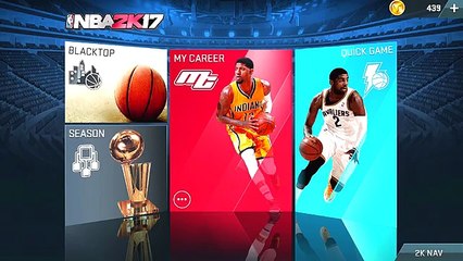 NBA 2K17 MOBILE BEST MY CAREER BUILD!! WET SHOTS!!