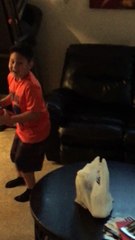 Boy Loses It Over New Gaming Console