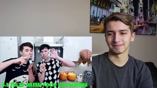 Dan and Phil Halloween Baking - SPOOKY CUPCAKES Reion