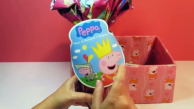 Caja sorpresa de Peppa Pig en español ♥ juguetes de Peppa pig ♥ Peppa la cerdita surprise box