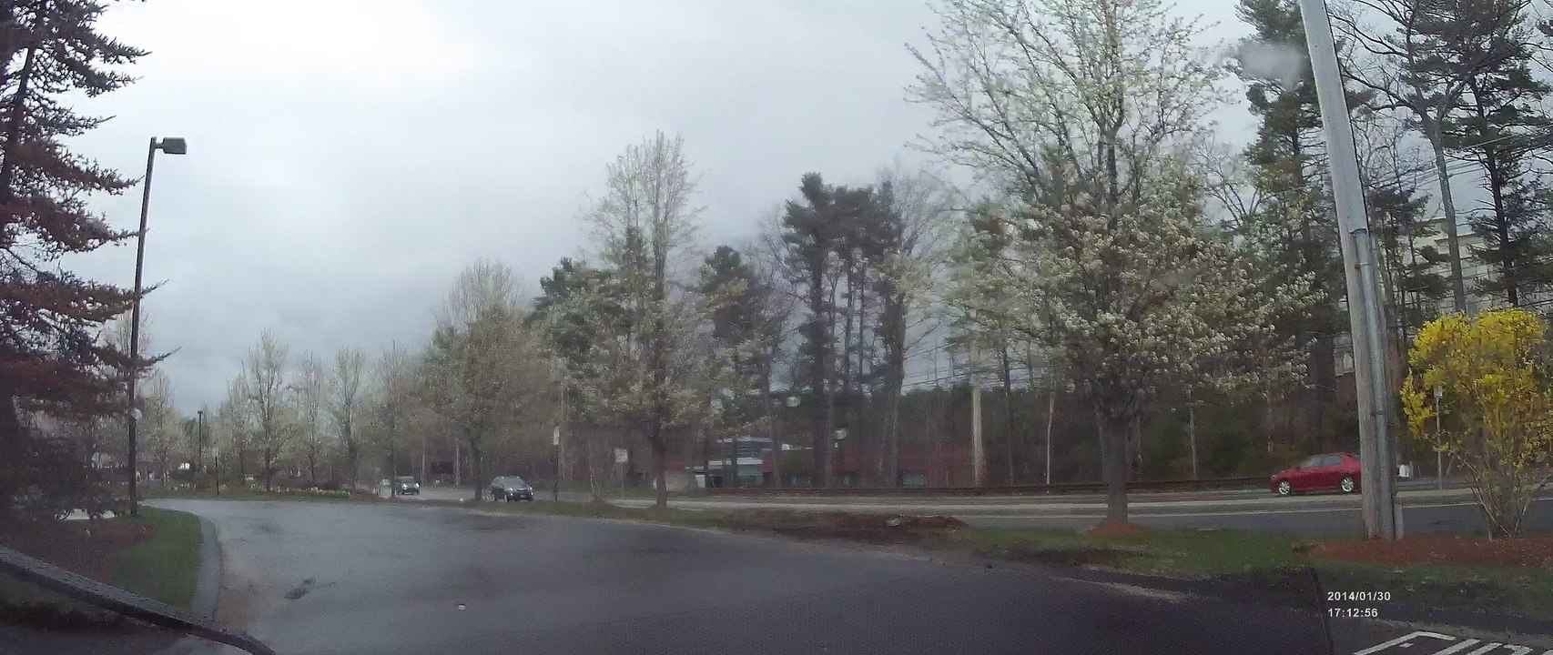 Car Sideswiped and Nearly Flips