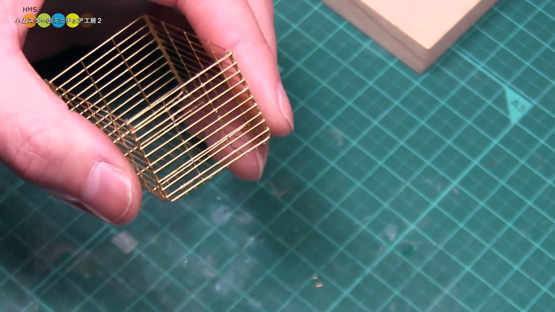 ⁣DIY Miniature Hamster cage　ミニチュアハムスターケージ作り