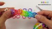 Rainbow Loom 雙圓手環 Loomless: Double Ring Chain Bracelet - 彩虹編織器中文教學 Chinese Tutoria