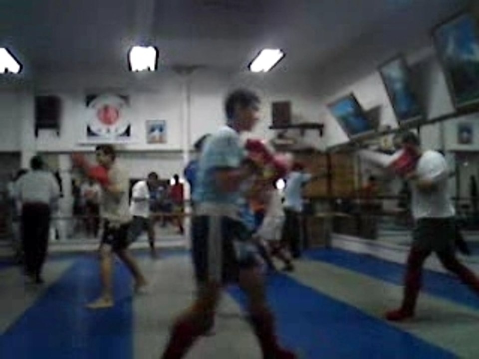 Shadow boxing