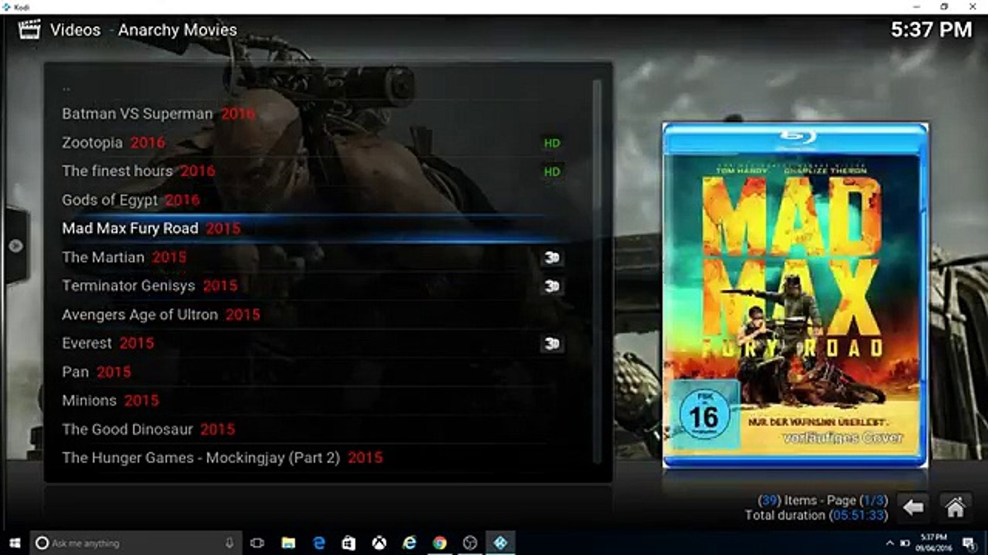 WATCH ANARCHY MOVIES 4K,3D PLUS 3D ADULT CONTENT ON KODI