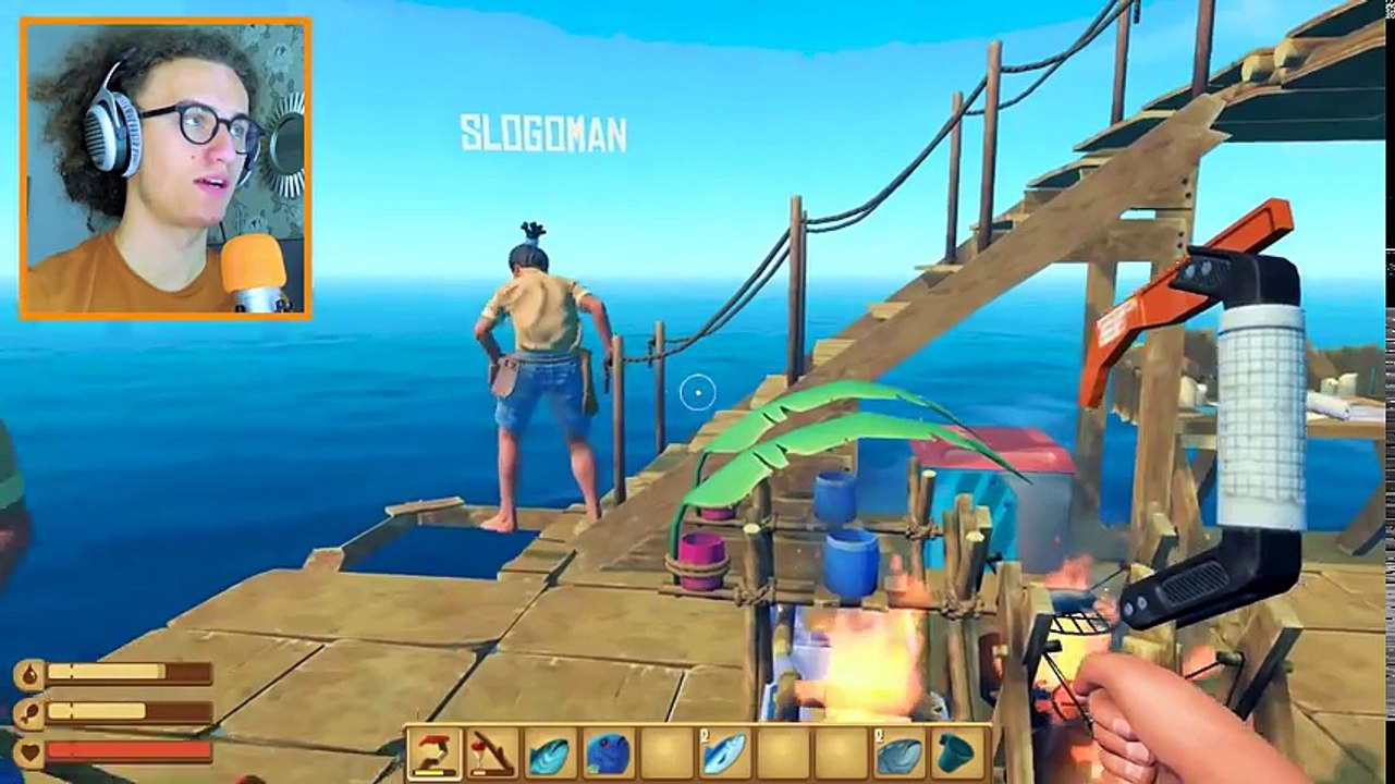 WE FOUND THE SECRET HIDDEN ISLANDS! - Raft #2