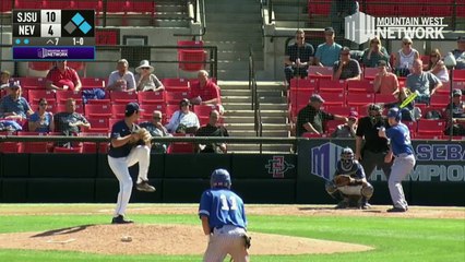 GAME 3 HIGHLIGHTS: #3 San José State 13, #1 Nevada 6