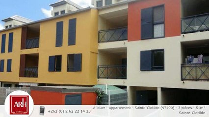 A louer - Appartement - Sainte-Clotilde (97490) - 3 pièces - 51m²